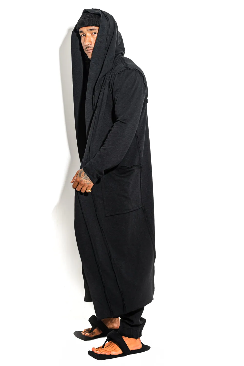 Cozy Womens Hooded Cotton Jersey Cardigan - Soft, Lightweight, and Stylish Layering Essential