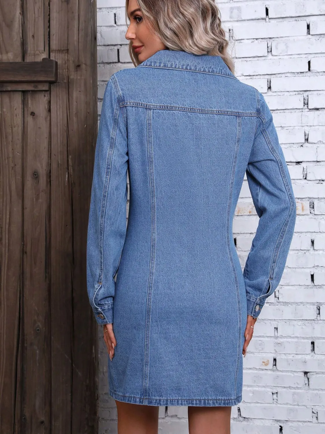 Just BE. Janice  Denim Dress