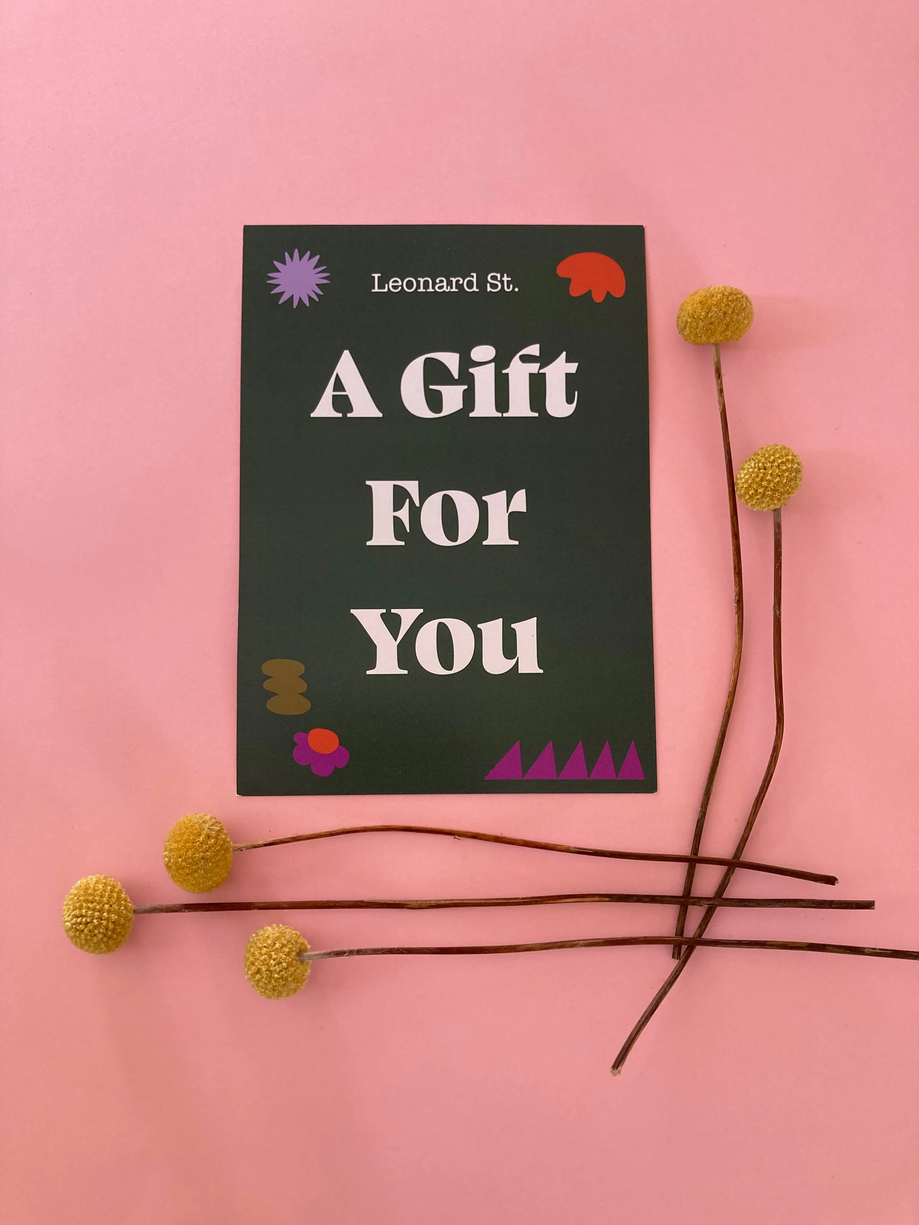 Leonard St Digital Gift Voucher