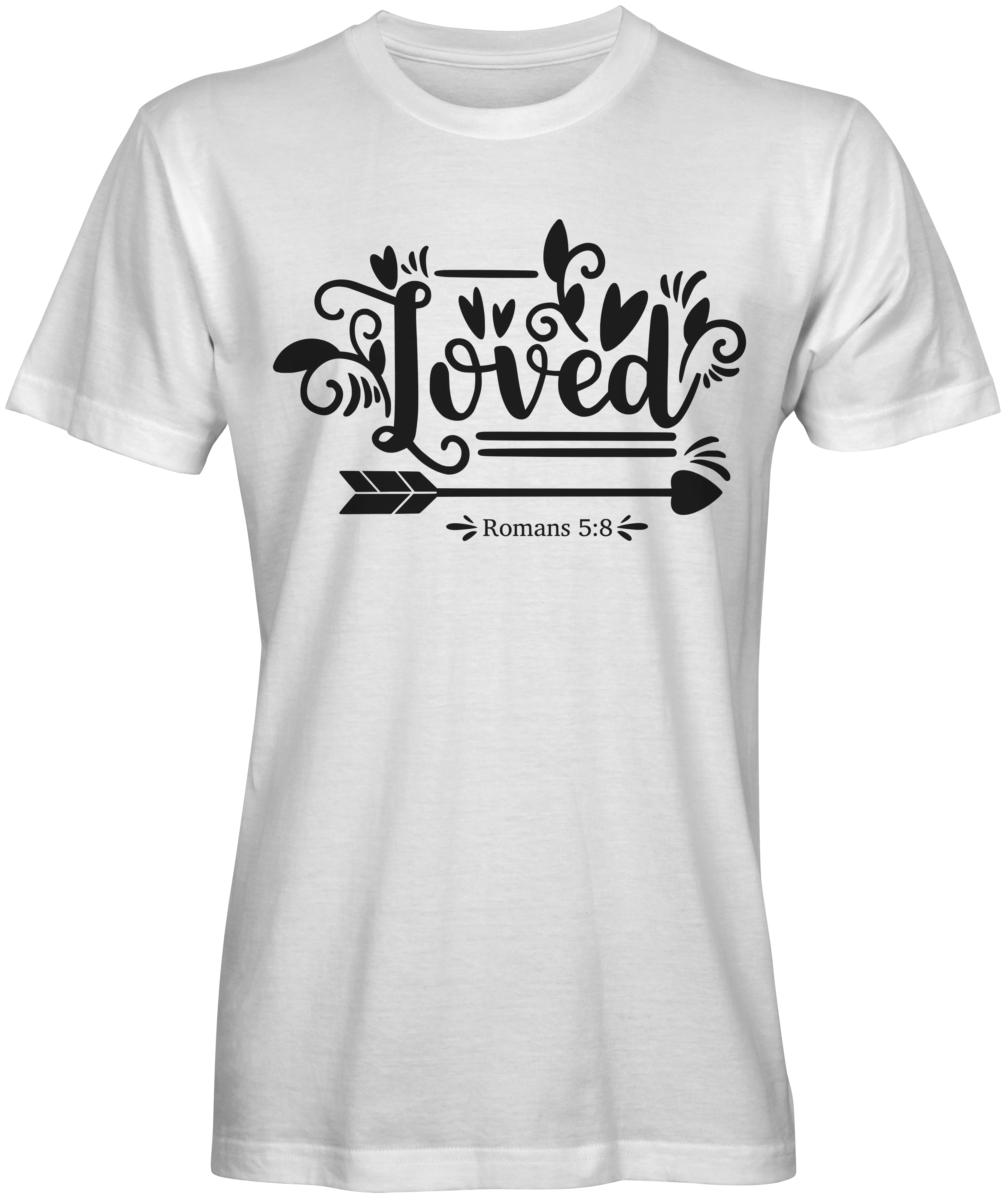 Loved Bible Verse T-shirts