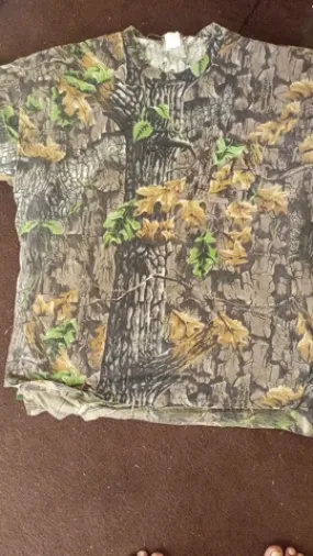 Men's army t shirts and forest prints 14 pieces