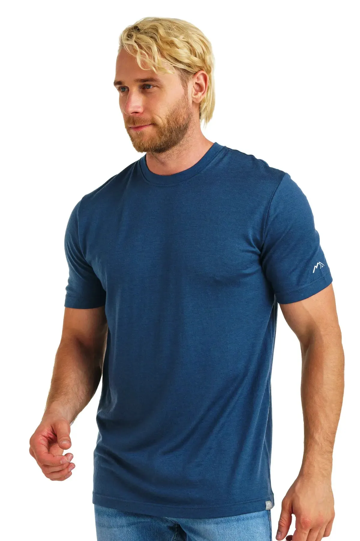 Men's Merino T-shirt 165 Denim Blue