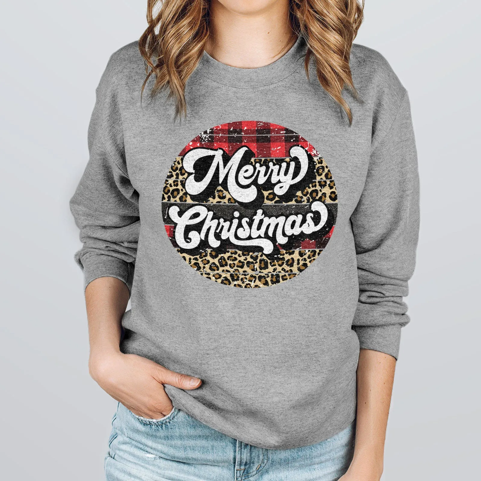 Merry Christmas - Retro Sweatshirt