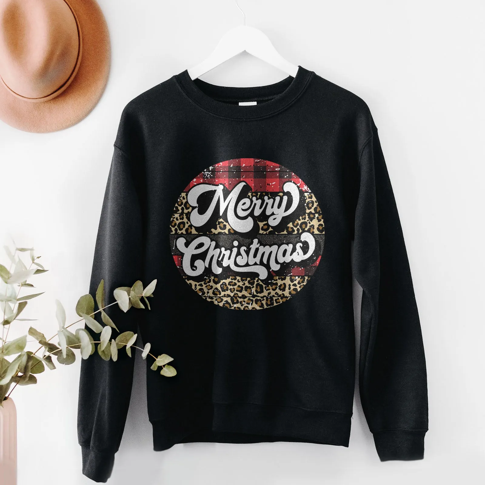 Merry Christmas - Retro Sweatshirt