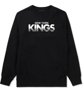 New York Kings Racing Style Boys Kids Crewneck Sweatshirt