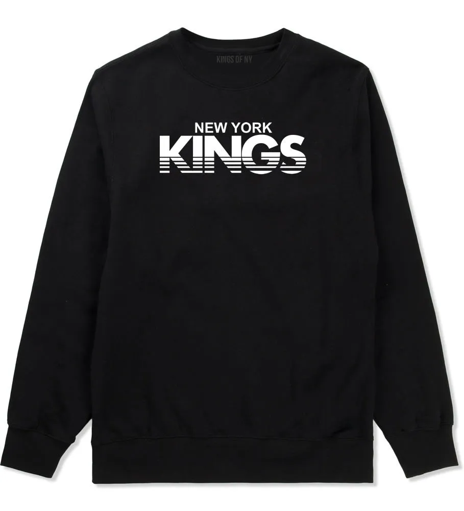 New York Kings Racing Style Boys Kids Crewneck Sweatshirt
