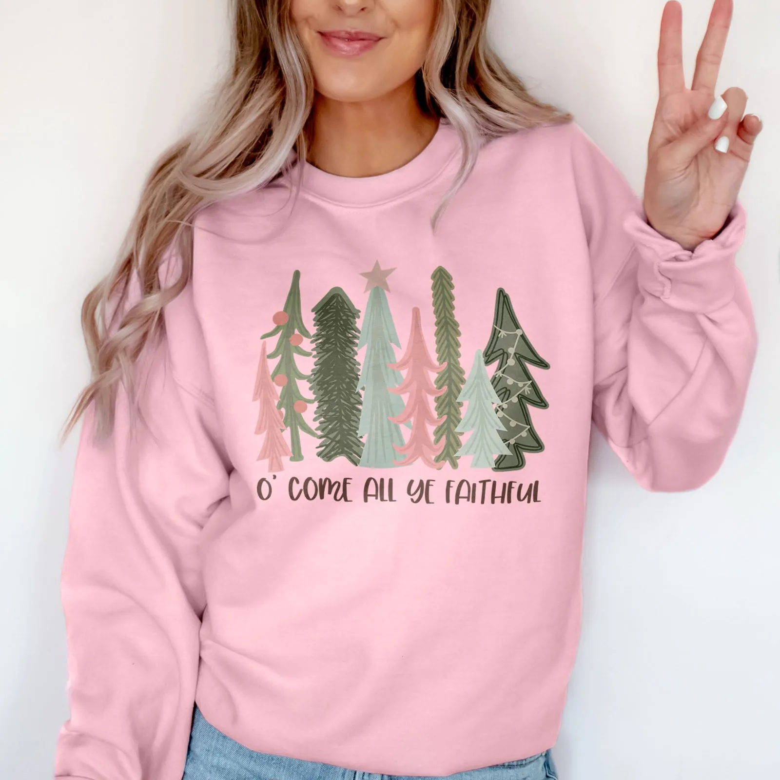 O Come All Ye Faithful Sweatshirt