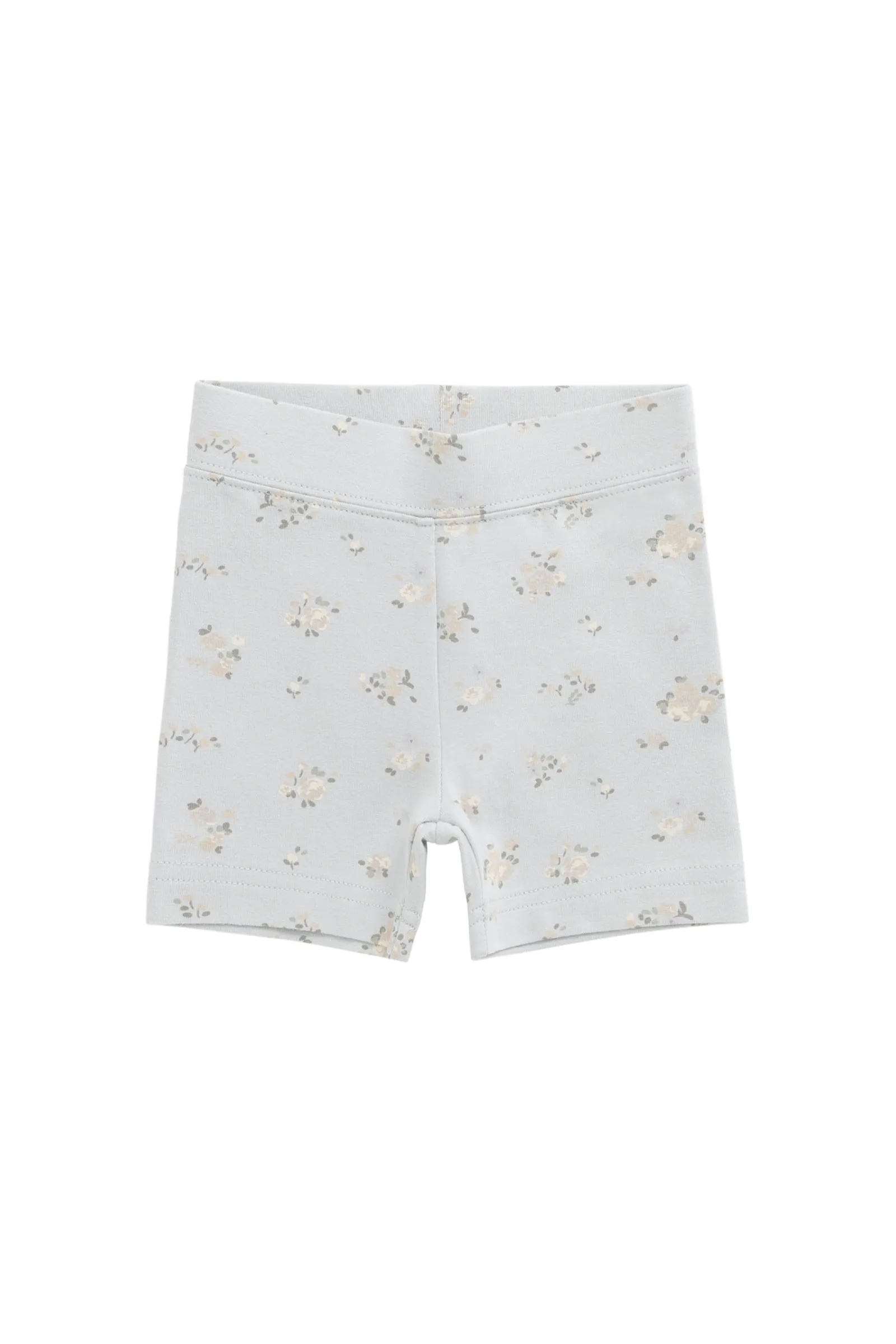 Organic Cotton Everyday Bike Short - Petite Fleur Blue