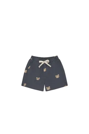 Organic Cotton Silas Short - Bobby Bears Shadow