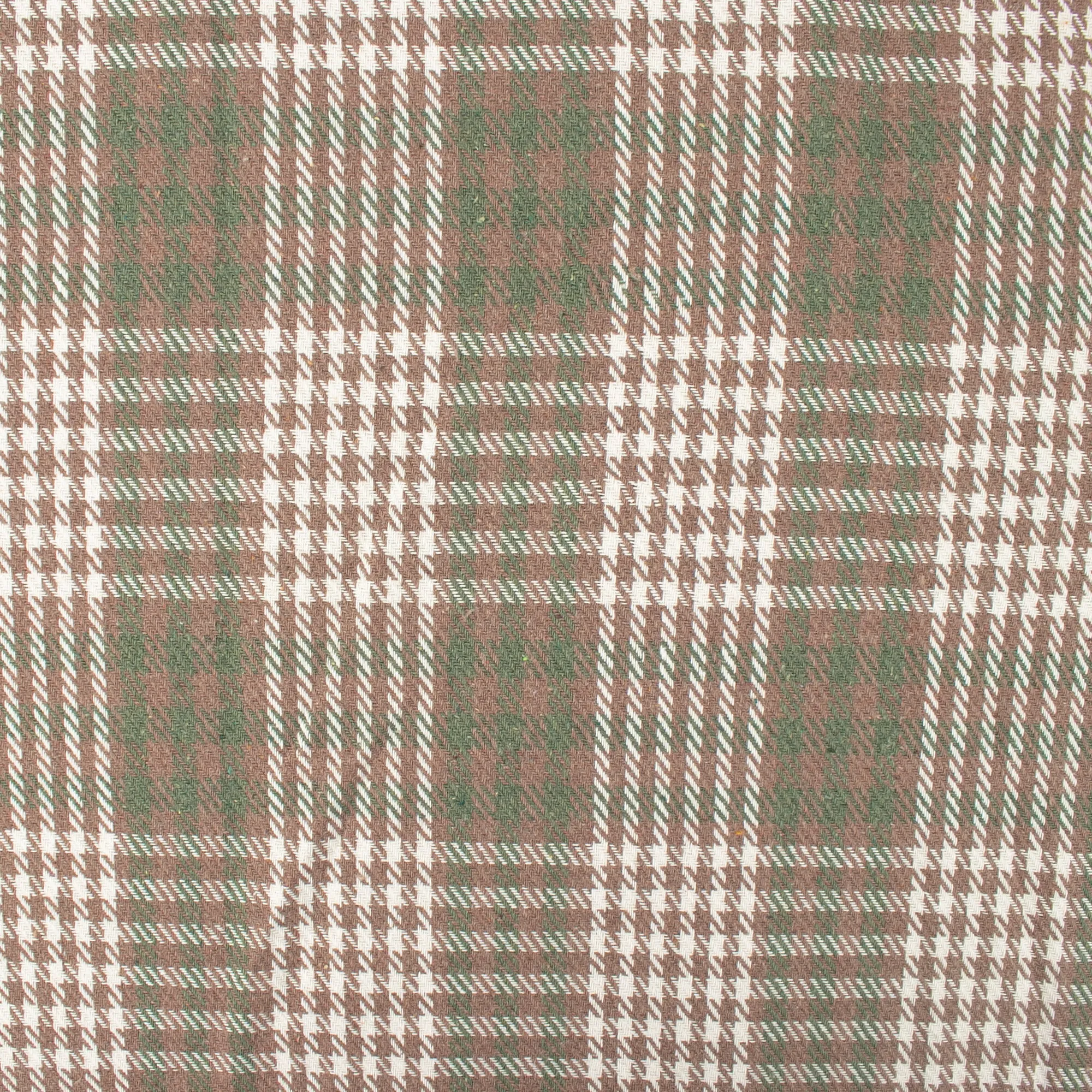 Plaid jacketing - LUMBERJACK - Cocoa