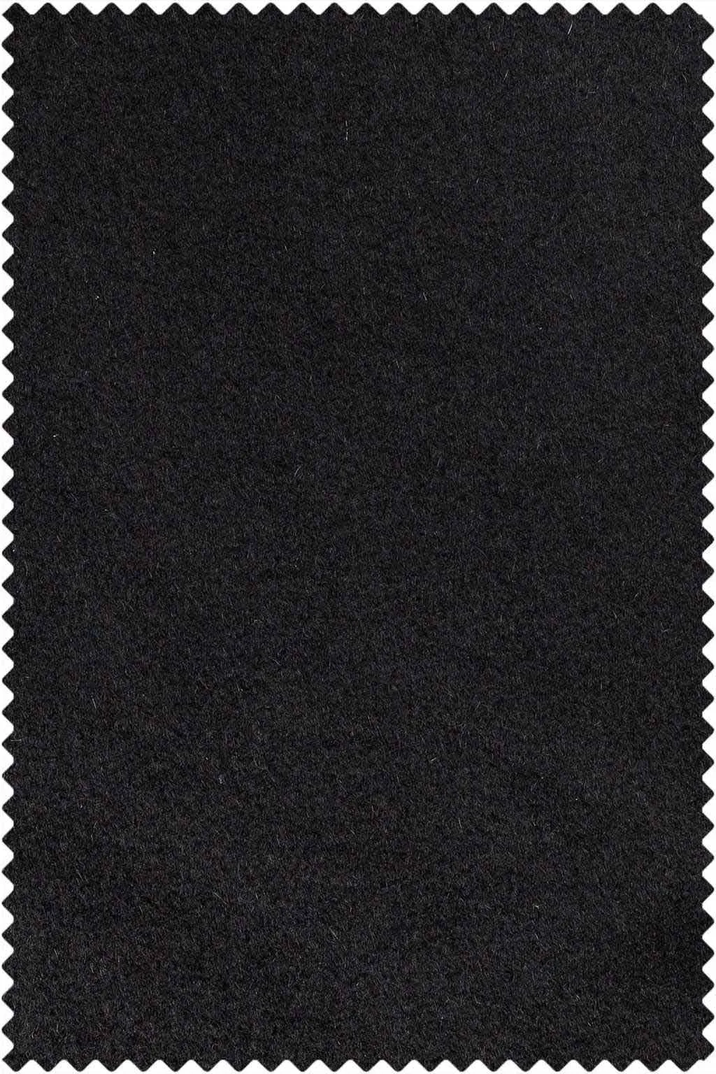 Plain Black Full Cashmere