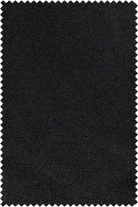 Plain Black Full Cashmere