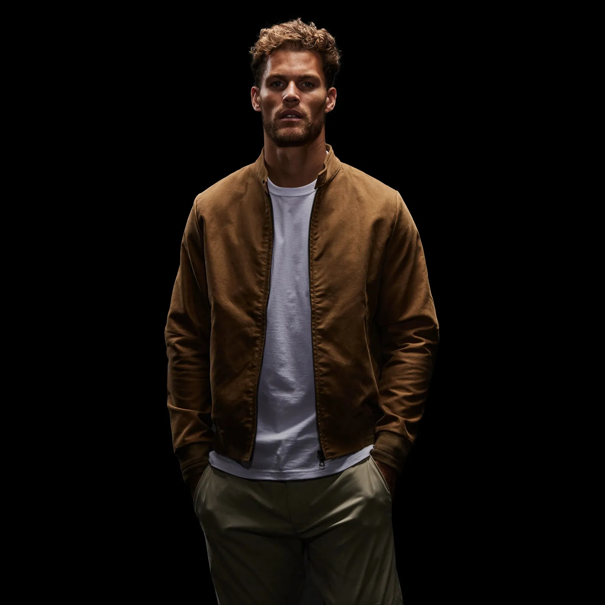 Planet Earth Moleskin Bomber