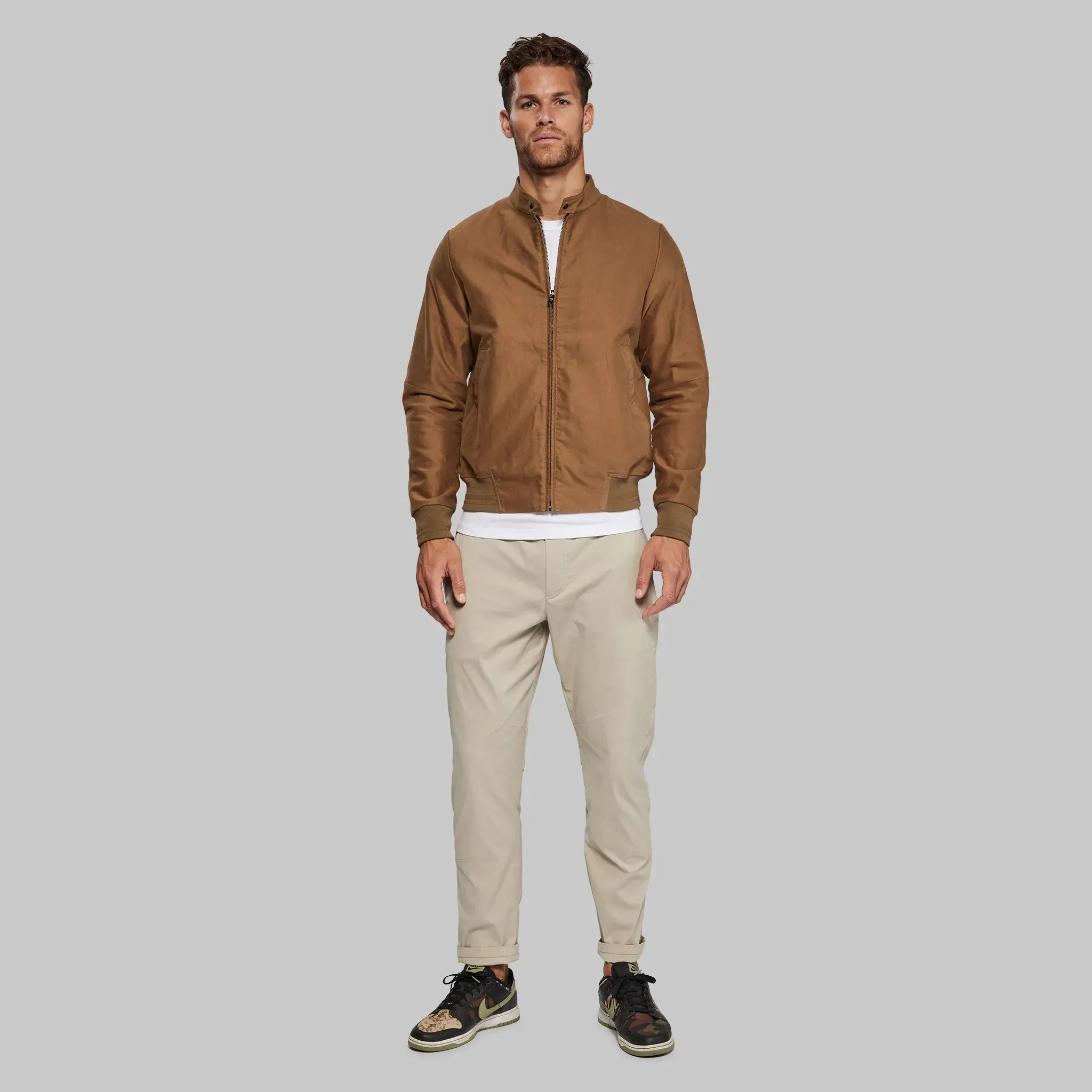 Planet Earth Moleskin Bomber