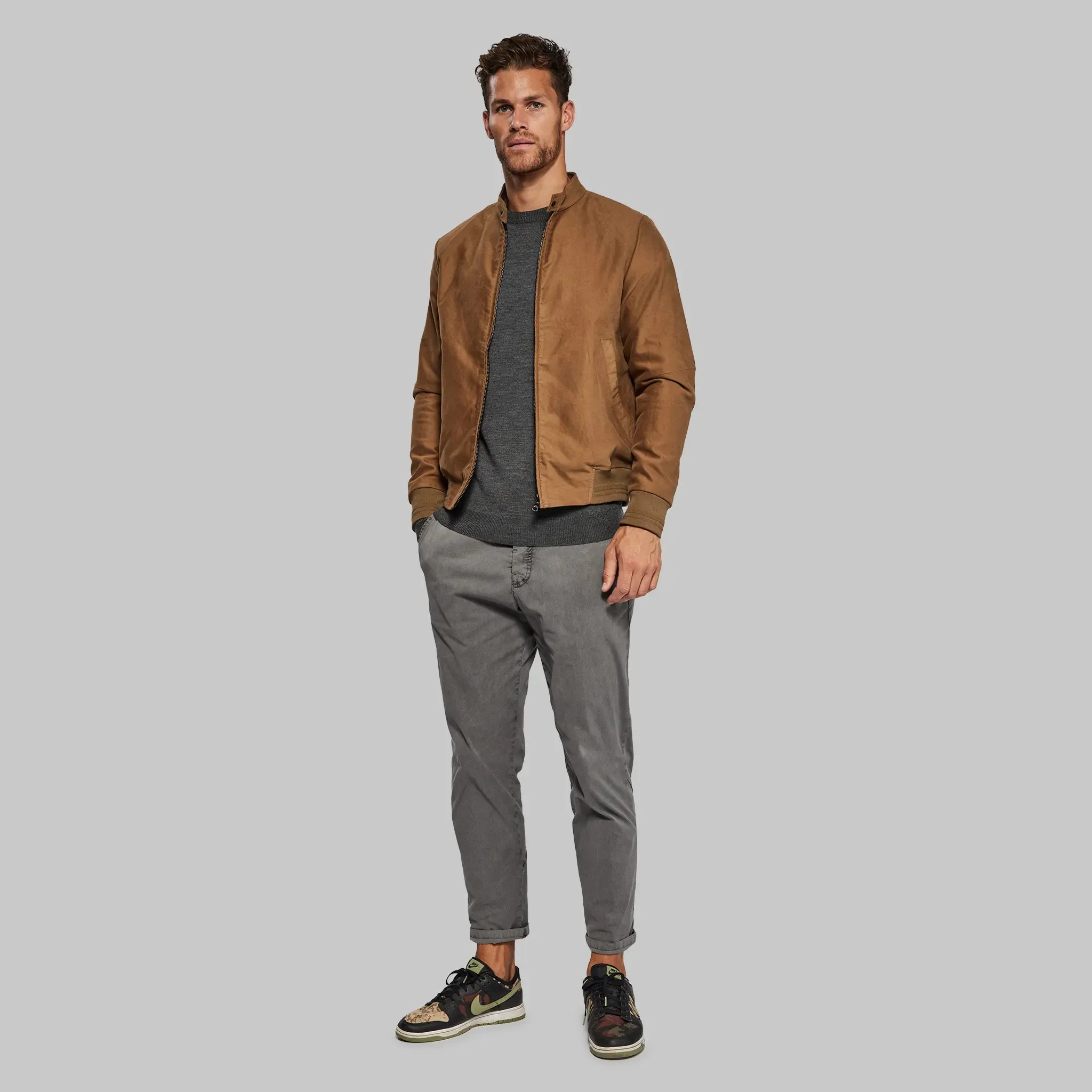 Planet Earth Moleskin Bomber