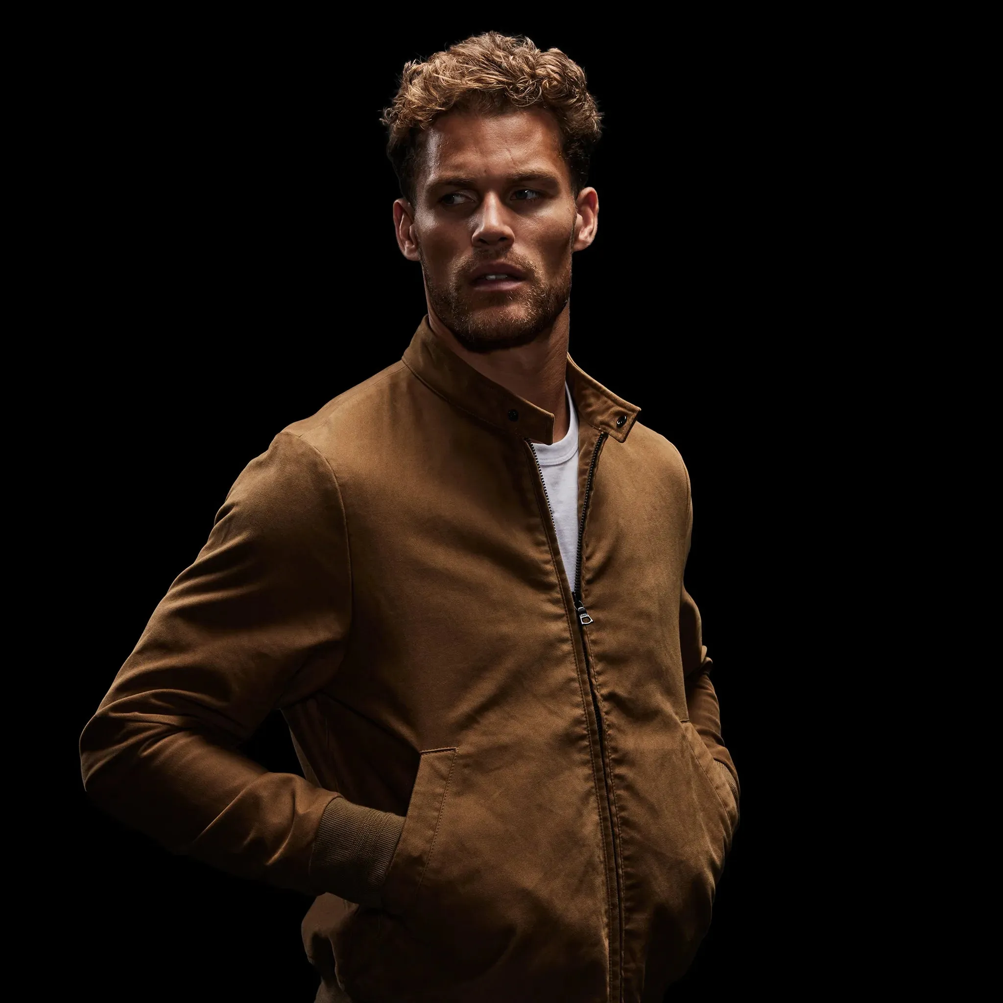 Planet Earth Moleskin Bomber
