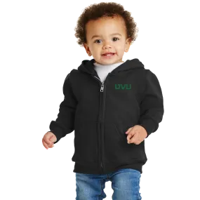 Port & Company Infant Core Fleece Full-Zip Hooded Sweatshirt- UVU Mono