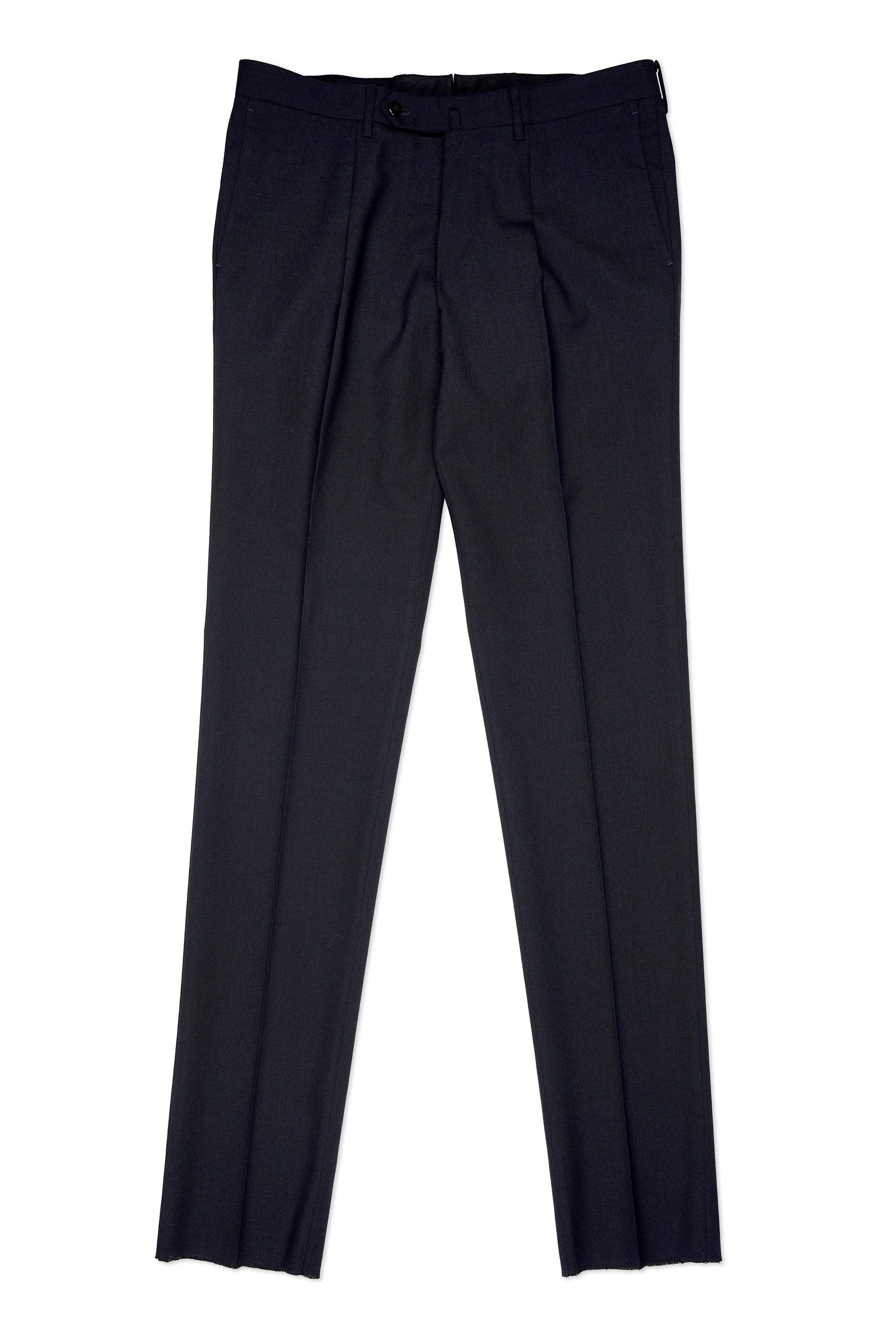 Ring Jacket 269E Navy 4-Ply Wool Suit for Men - Elegant Tailored Fit, Premium Fabric, Perfect for Formal Occasions