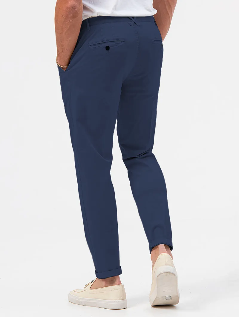 ROMAN CASUAL PANTS IN BLUE