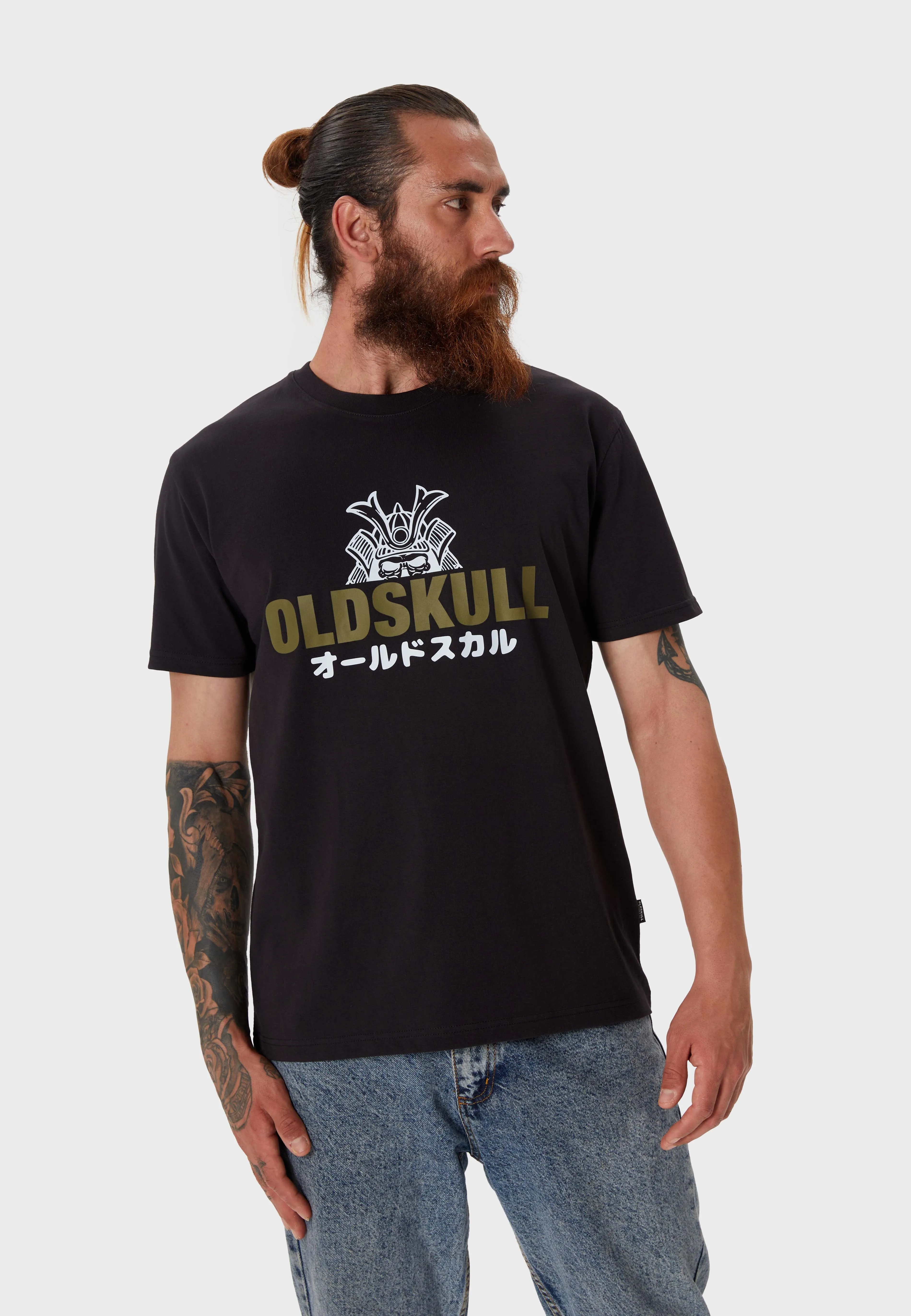 Samurai Logo 24 T-Shirt Black