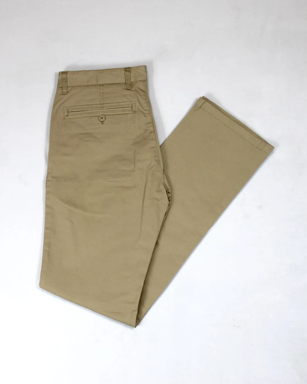 Stephan Khaki Stretch Chinos