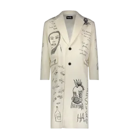 Elegant Off-White Tender Times Trench Coat for Women
