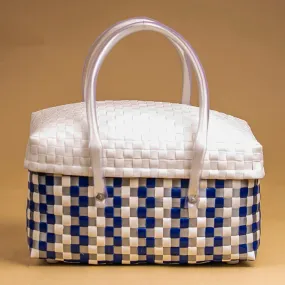 Trendy Picnic Half Basket with Lid