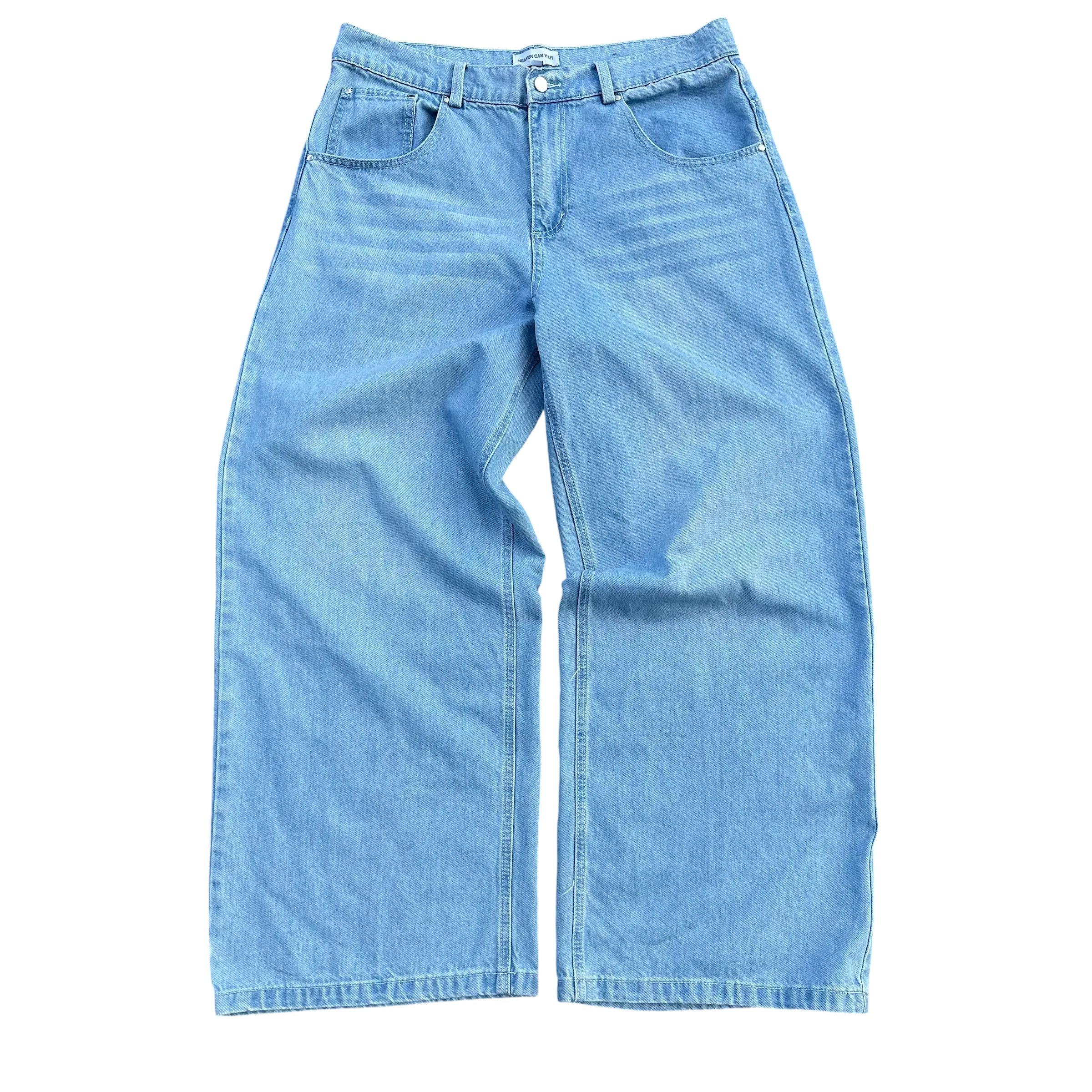 V2 SKULL JEANS (BLUE)