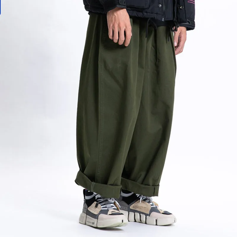 Wide-leg Casual Pants